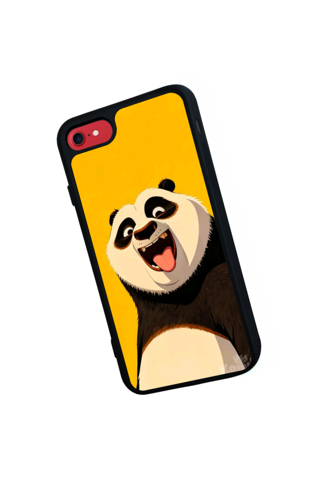iPhone 7 Uyumlu Kung Fu Panda Tasarımlı Glossy Premium Kılıf