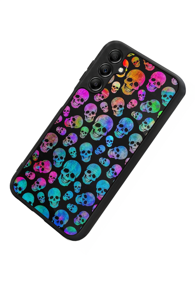 Samsung Galaxy A14 Uyumlu KuruKafa Tasarımlı Glossy Premium Kılıf