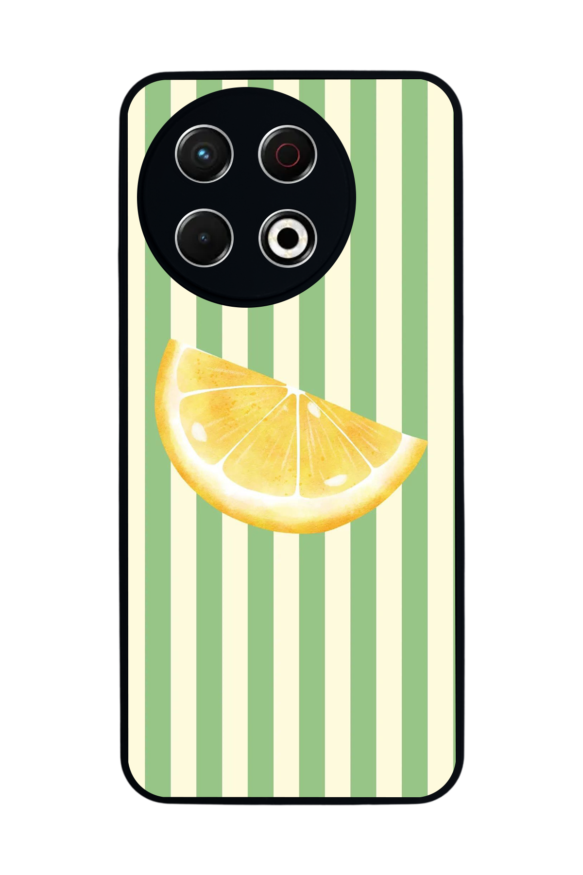 Tecno Spark 30 Pro Uyumlu Limon Tasarımlı Glossy Premium Kılıf