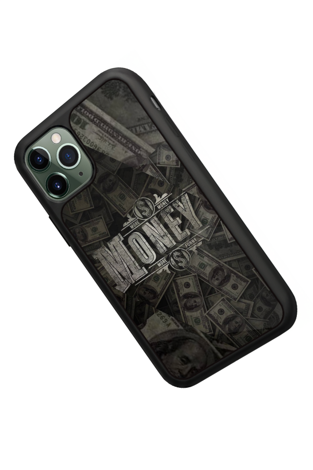 iPhone 11 Pro Max Uyumlu Money Para Tasarımlı Glossy Premium Kılıf