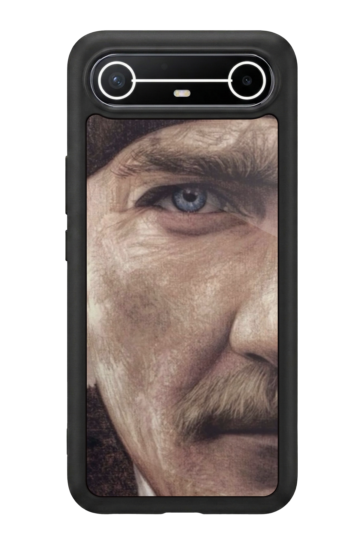 Tecno Spark Slim 5G Uyumlu Mustafa Kemal Ataturk Tasarımlı Glossy Premium Kılıf