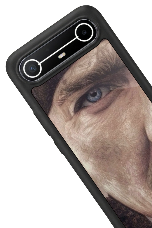 Tecno Spark Slim 5G Uyumlu Mustafa Kemal Ataturk Tasarımlı Glossy Premium Kılıf