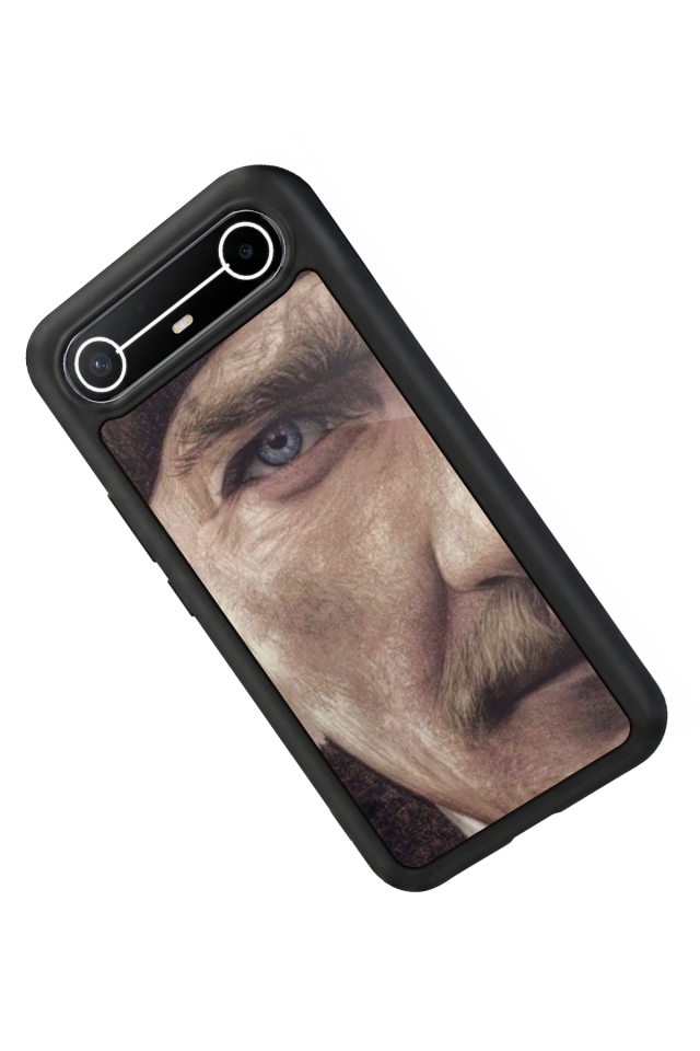 Tecno Spark Slim 5G Uyumlu Mustafa Kemal Ataturk Tasarımlı Glossy Premium Kılıf