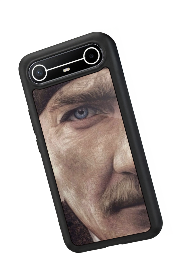 Tecno Spark Slim 5G Uyumlu Mustafa Kemal Ataturk Tasarımlı Glossy Premium Kılıf