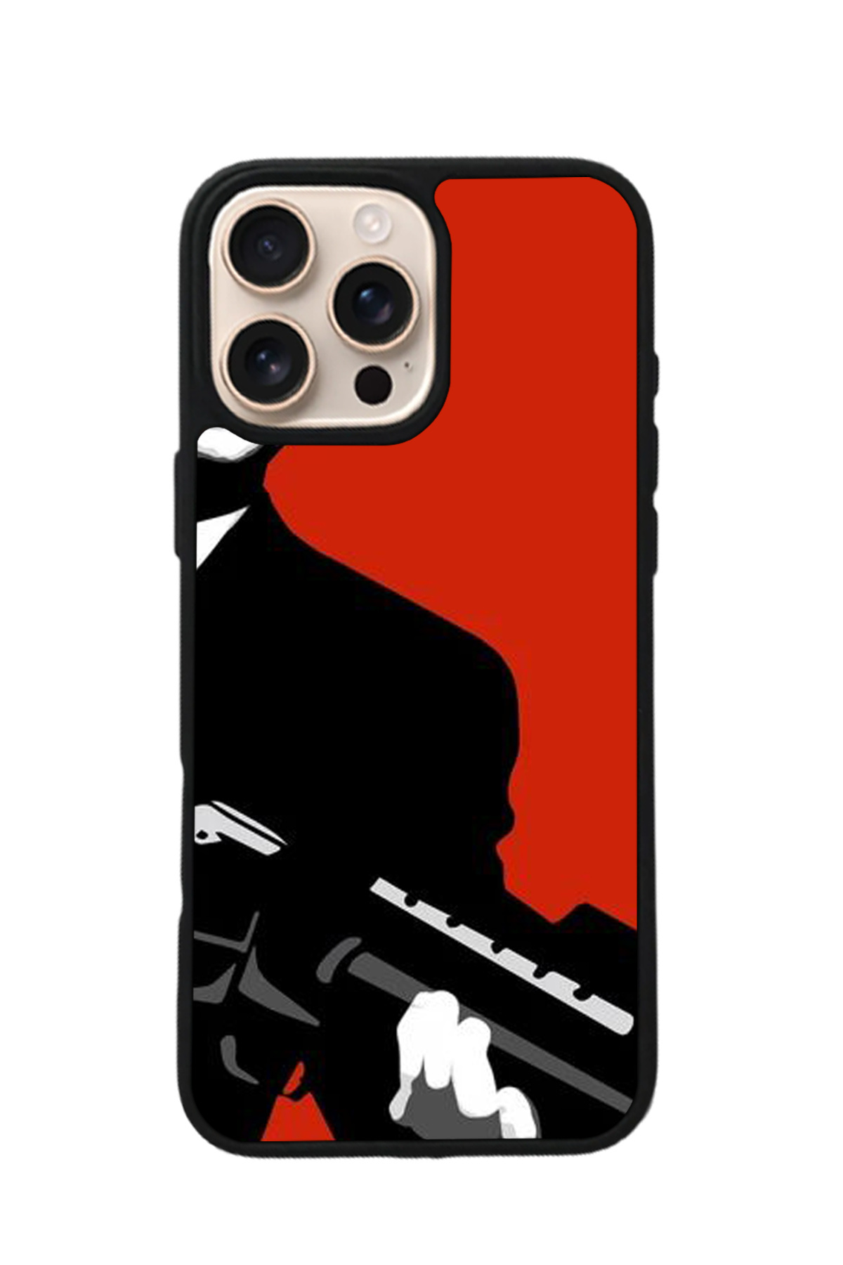 iPhone 15 Pro Max Uyumlu Scarface Tasarımlı Glossy Premium Kılıf