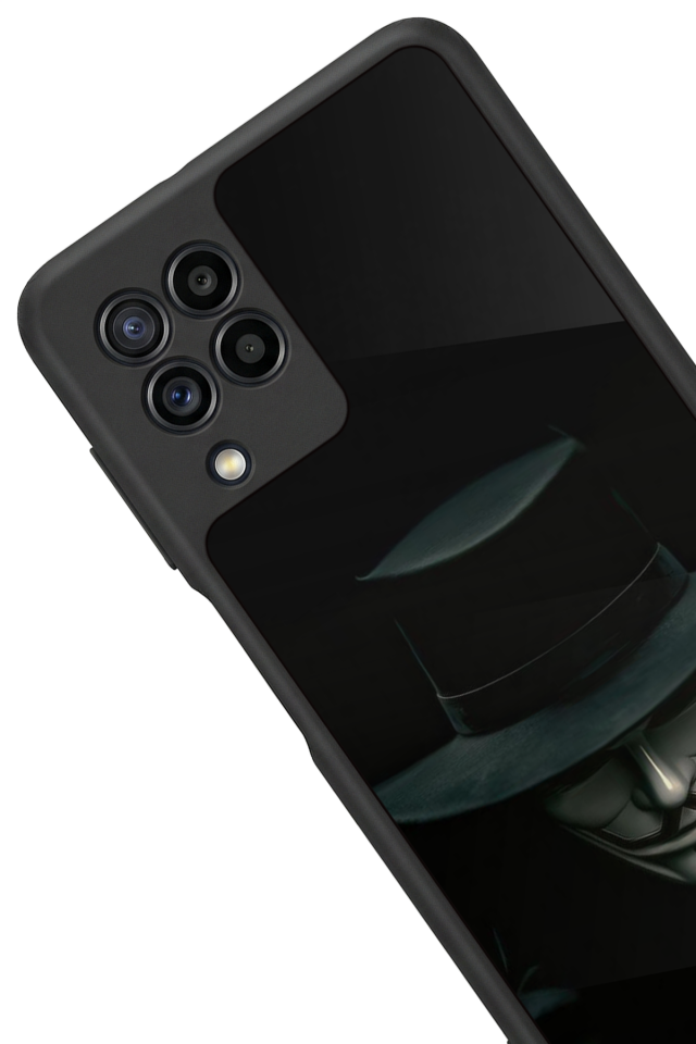 Samsung Galaxy M22 Uyumlu Vendetta Tasarımlı Glossy Premium Kılıf