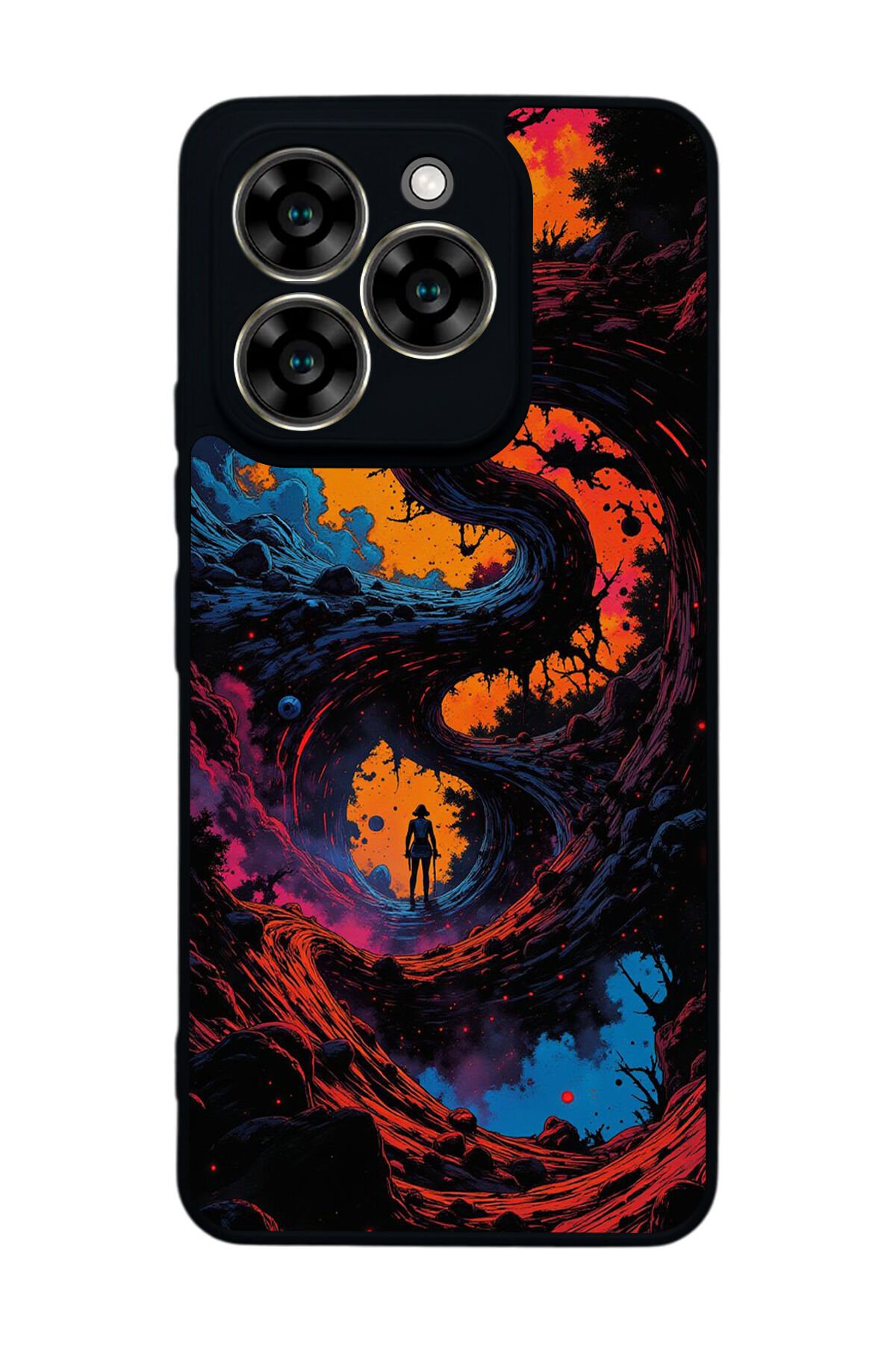 Reeder S919 Uyumlu Abstract Tasarımlı Glossy Premium Kılıf