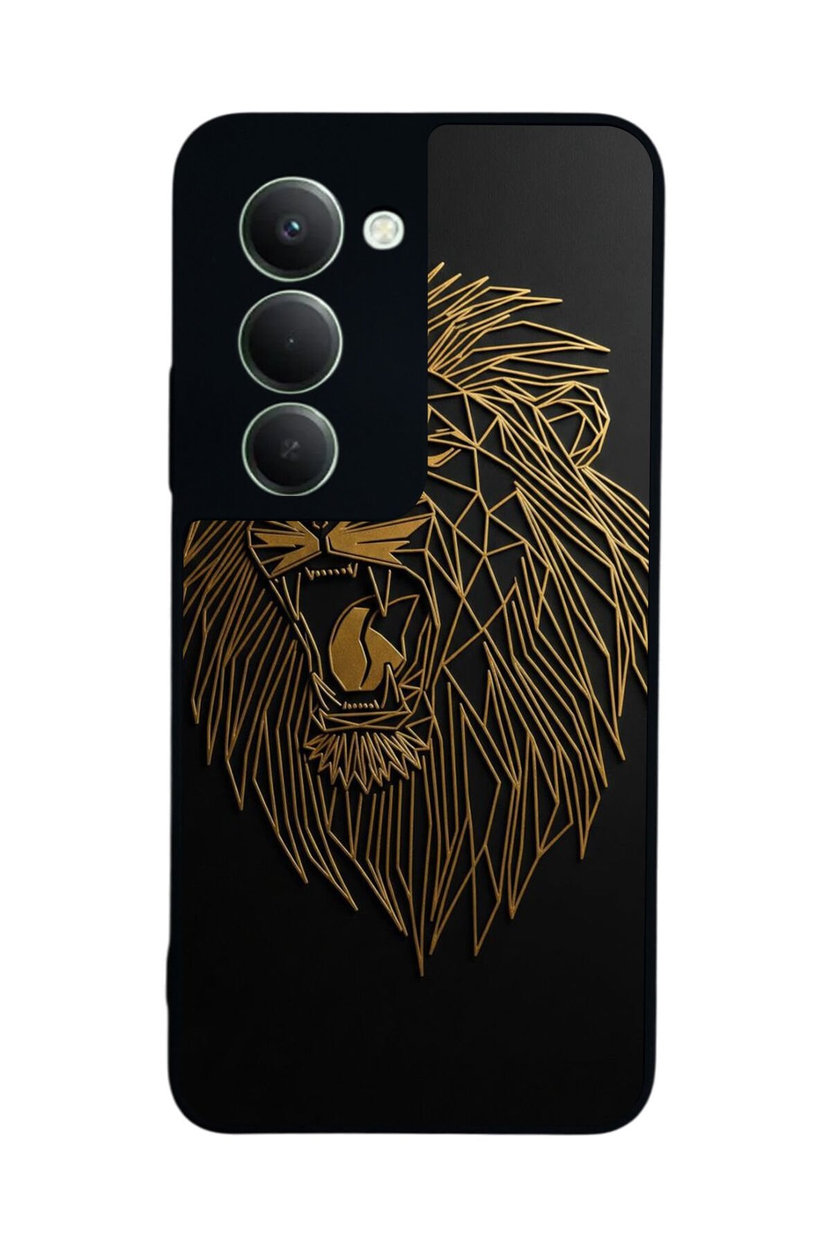 Xiaomi Redmi 15 5G Uyumlu Aslan Tasarımlı Glossy Premium Kılıf