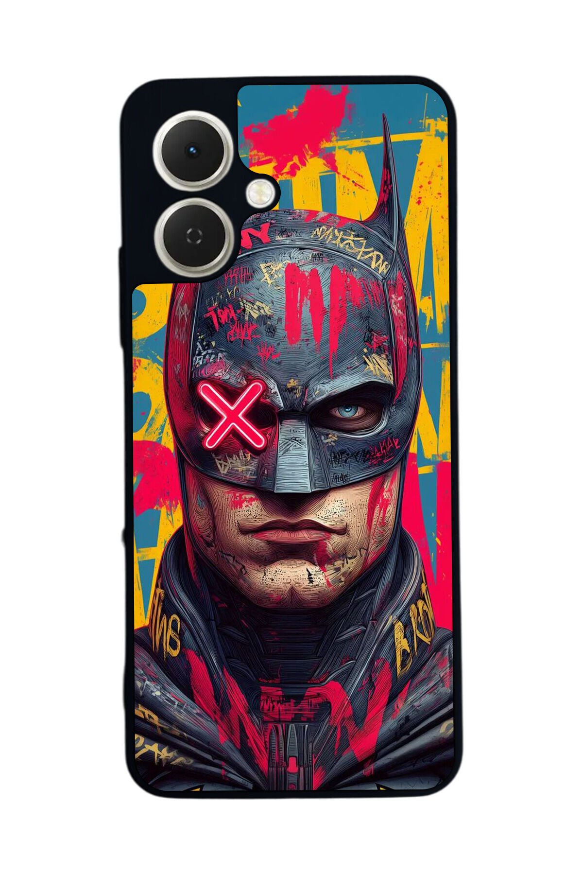 Tecno Spark GO 2 Uyumlu Batman Tasarımlı Glossy Premium Kılıf