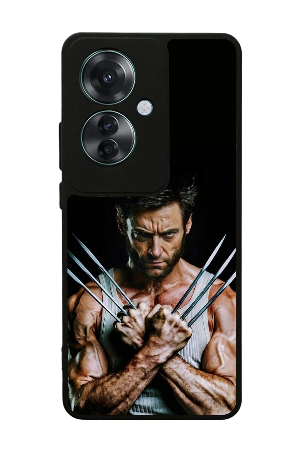 Oppo Reno 11F Uyumlu Wolverine Tasarımlı Glossy Premium Kılıf