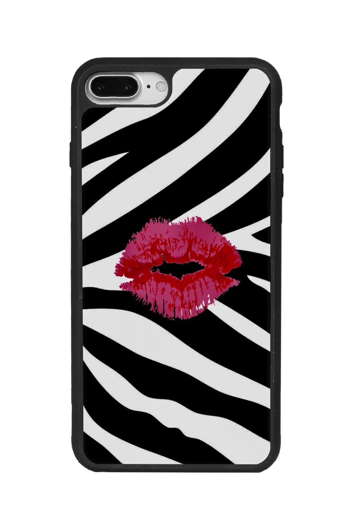 Apple iPhone 7 Plus Siyah Silikon Kılıf Çiziklere ve Darbelere Karşı Koruma