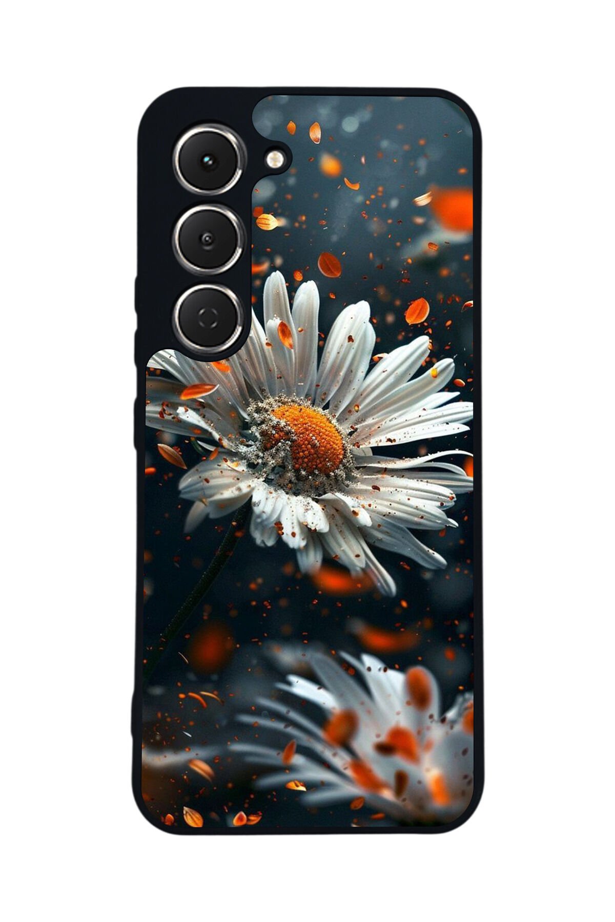 Tecno Spark 40 Pro Uyumlu Cicek Tasarımlı Glossy Premium Kılıf