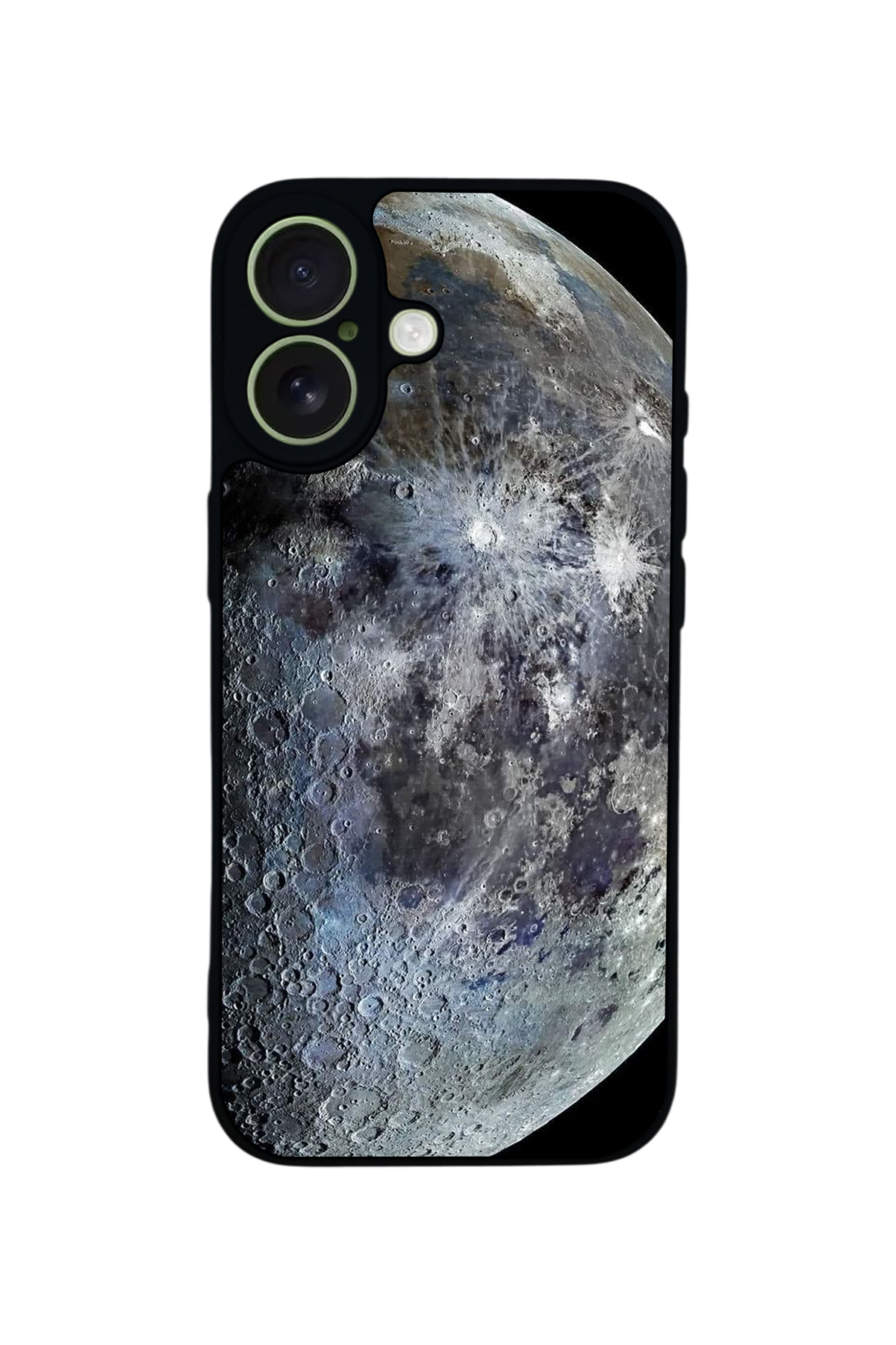 iPhone 17 Uyumlu Ay Tasarımlı Glossy Premium Kılıf