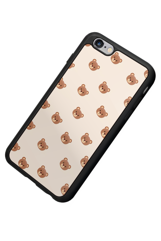 iPhone 6 Plus Uyumlu Ayı Tasarımlı Glossy Premium Kılıf