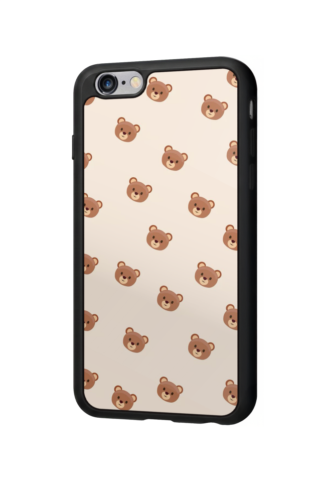 iPhone 6 Plus Uyumlu Ayı Tasarımlı Glossy Premium Kılıf