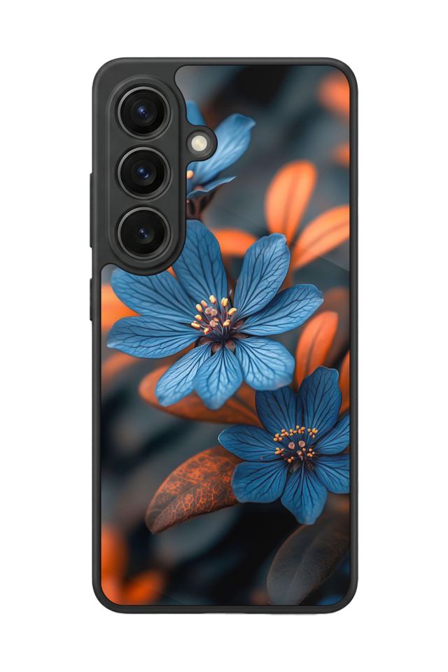 Samsung Galaxy S26 Uyumlu Cicek Tasarımlı Glossy Premium Kılıf