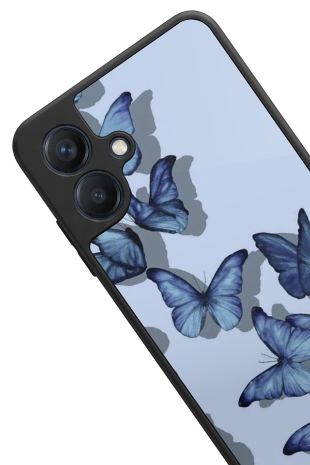 Samsung Galaxy A07 Uyumlu Kelebek Tasarımlı Glossy Premium Kılıf