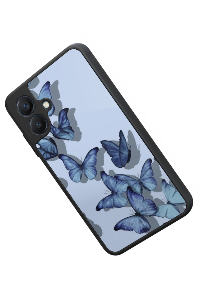 Samsung Galaxy A07 Uyumlu Kelebek Tasarımlı Glossy Premium Kılıf
