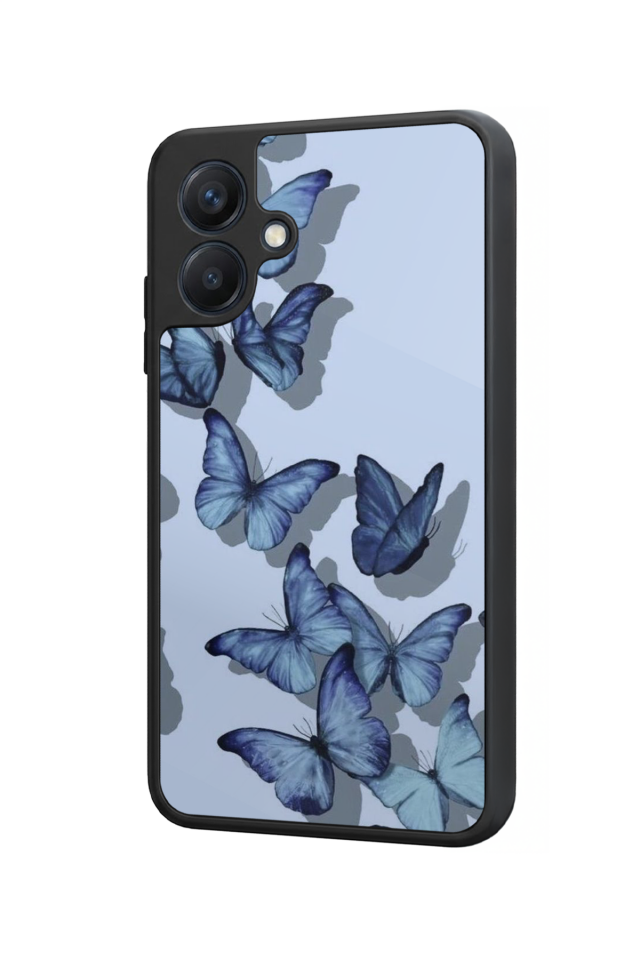 Samsung Galaxy A07 Uyumlu Kelebek Tasarımlı Glossy Premium Kılıf