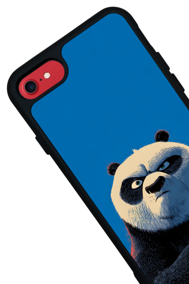 iPhone 7 Uyumlu Kung Fu Panda Tasarımlı Glossy Premium Kılıf