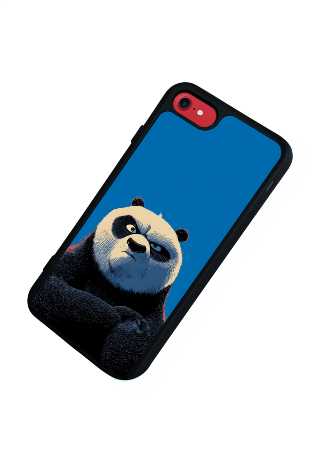 iPhone 7 Uyumlu Kung Fu Panda Tasarımlı Glossy Premium Kılıf
