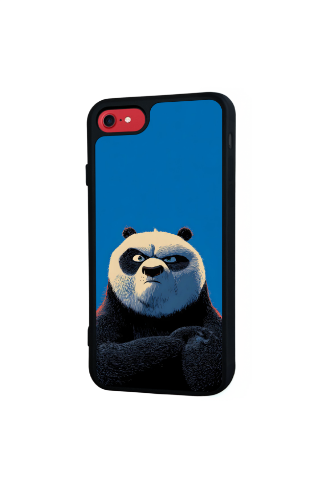 iPhone 7 Uyumlu Kung Fu Panda Tasarımlı Glossy Premium Kılıf