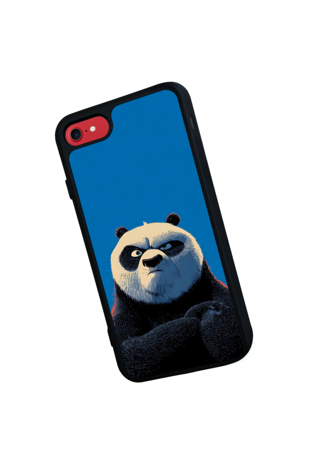 iPhone 7 Uyumlu Kung Fu Panda Tasarımlı Glossy Premium Kılıf