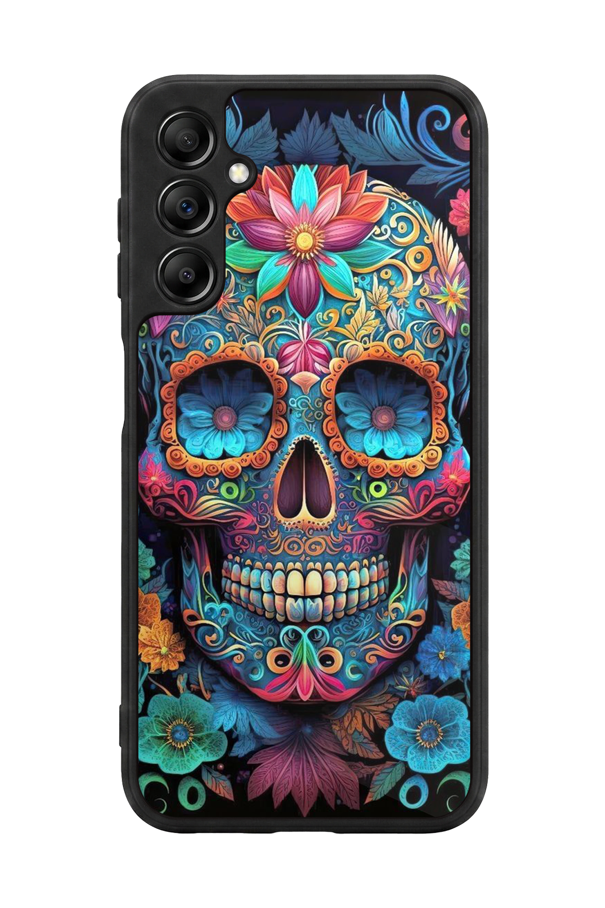 Samsung Galaxy A14 Uyumlu KuruKafa Tasarımlı Glossy Premium Kılıf