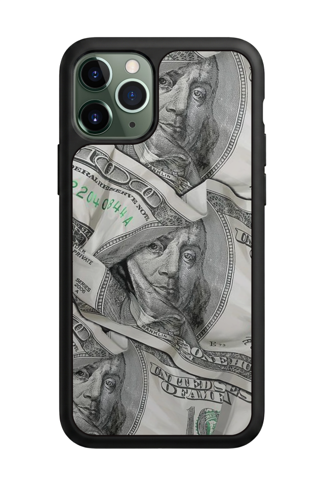 iPhone 11 Pro Max Uyumlu Money Para Tasarımlı Glossy Premium Kılıf