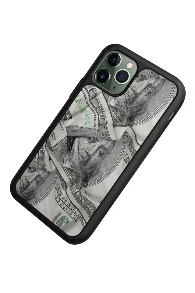 iPhone 11 Pro Max Uyumlu Money Para Tasarımlı Glossy Premium Kılıf