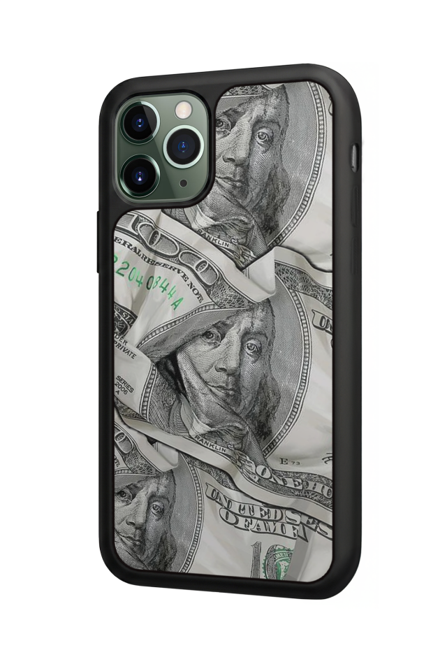 iPhone 11 Pro Max Uyumlu Money Para Tasarımlı Glossy Premium Kılıf
