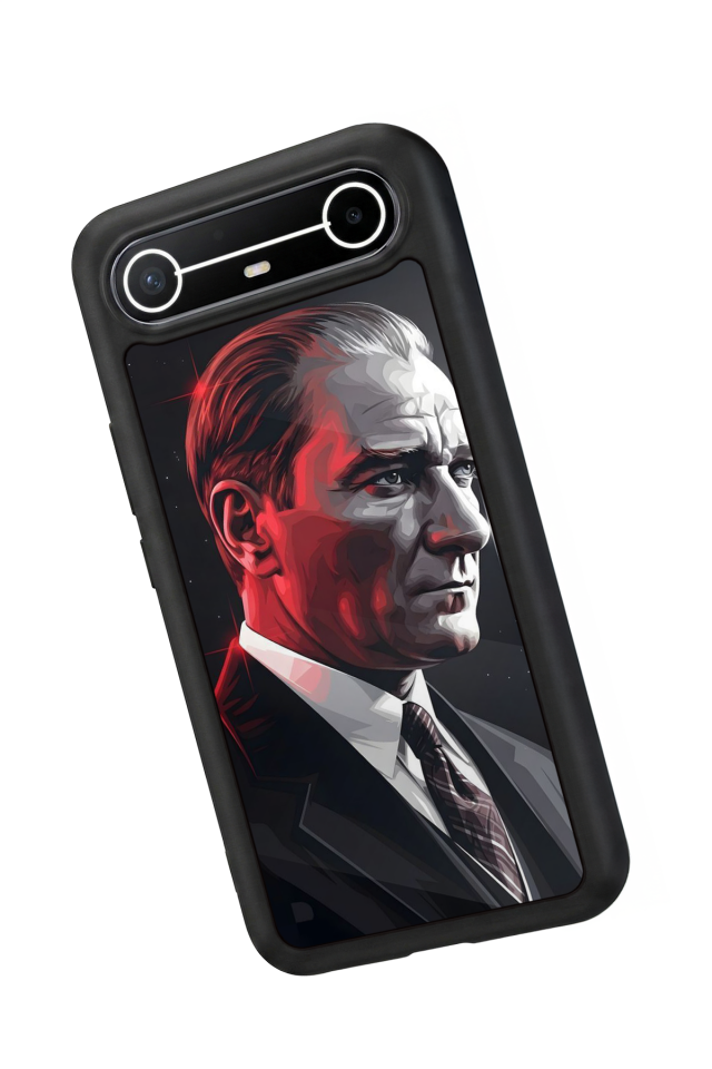 Tecno Spark Slim 5G Uyumlu Mustafa Kemal Ataturk Tasarımlı Glossy Premium Kılıf