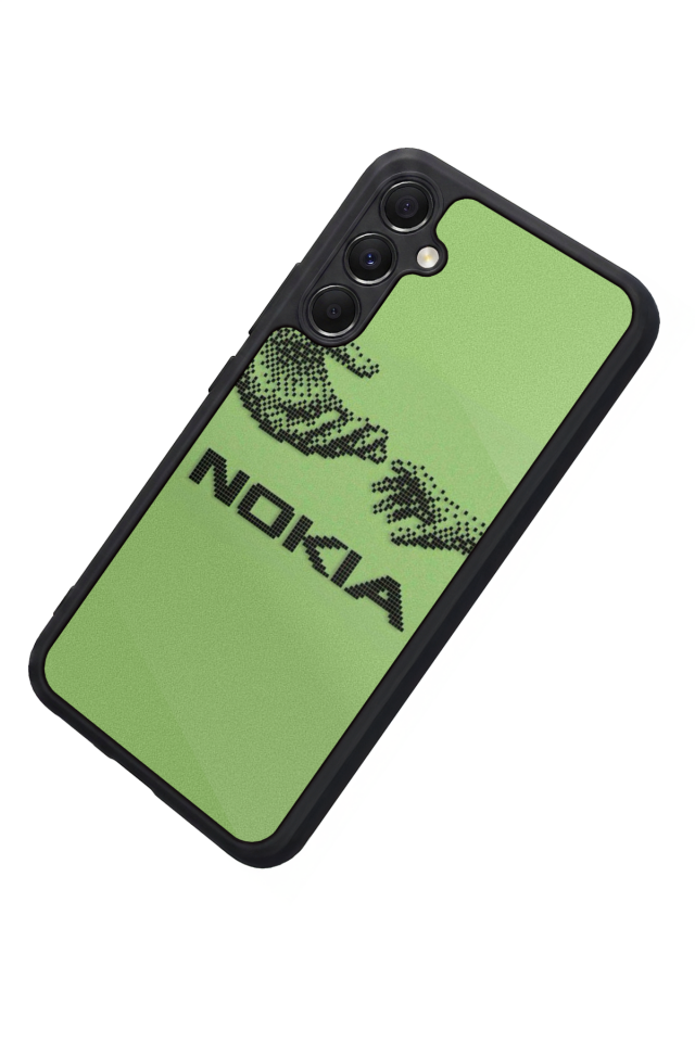 Samsung Galaxy M34 Uyumlu Nokia Tasarımlı Glossy Premium Kılıf