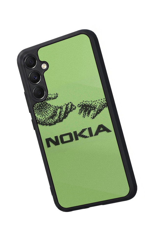 Samsung Galaxy M34 Uyumlu Nokia Tasarımlı Glossy Premium Kılıf