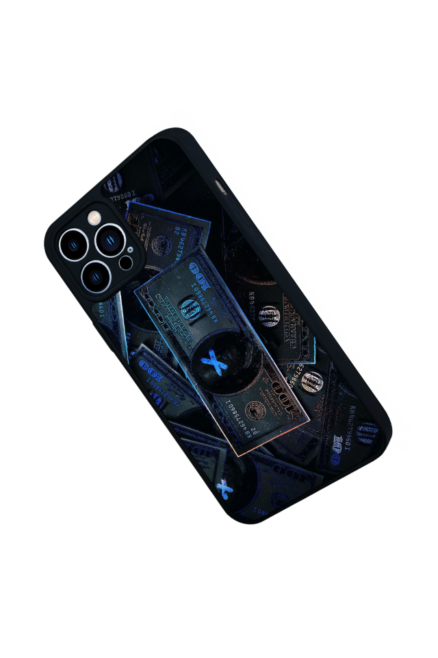 iPhone 13 Pro Max Uyumlu Para Tasarımlı Glossy Premium Kılıf