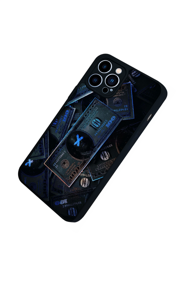 iPhone 13 Pro Max Uyumlu Para Tasarımlı Glossy Premium Kılıf