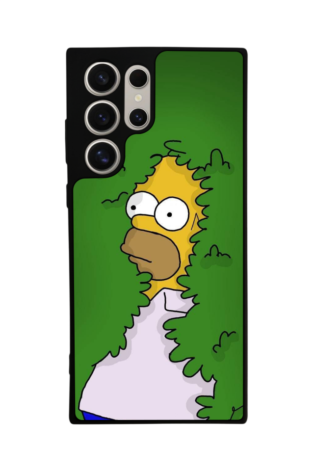 Samsung Galaxy S22 Ultra Uyumlu The Simpsons Tasarımlı Glossy Premium Kılıf