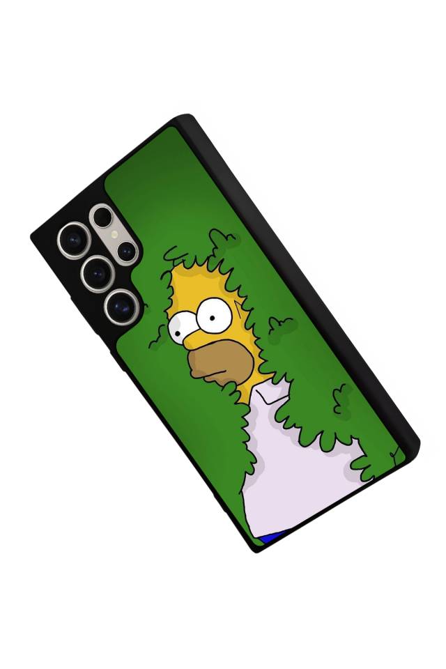 Samsung Galaxy S22 Ultra Uyumlu The Simpsons Tasarımlı Glossy Premium Kılıf