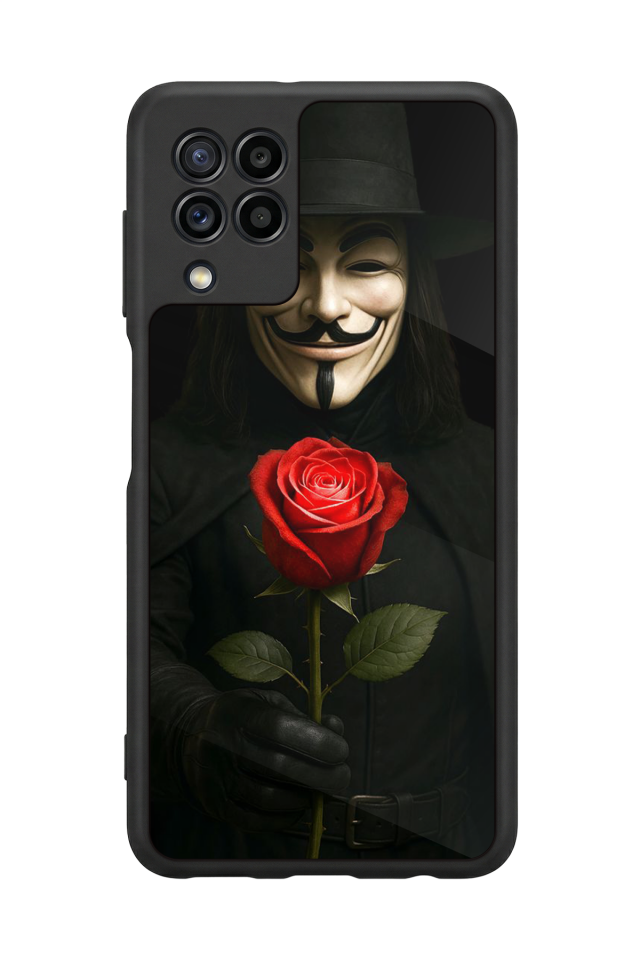 Samsung Galaxy M22 Uyumlu Vendetta Tasarımlı Glossy Premium Kılıf