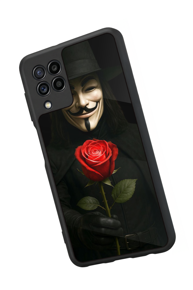 Samsung Galaxy M22 Uyumlu Vendetta Tasarımlı Glossy Premium Kılıf