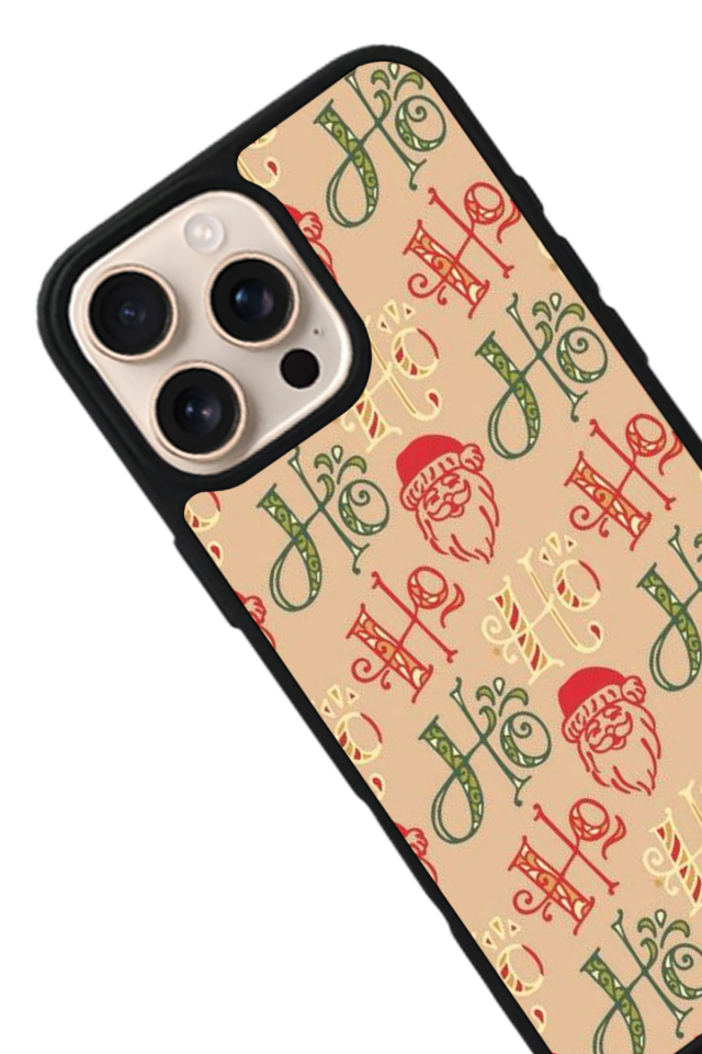 iPhone 14 Pro Uyumlu Yilbasi Christmas Tasarımlı Glossy Premium Kılıf