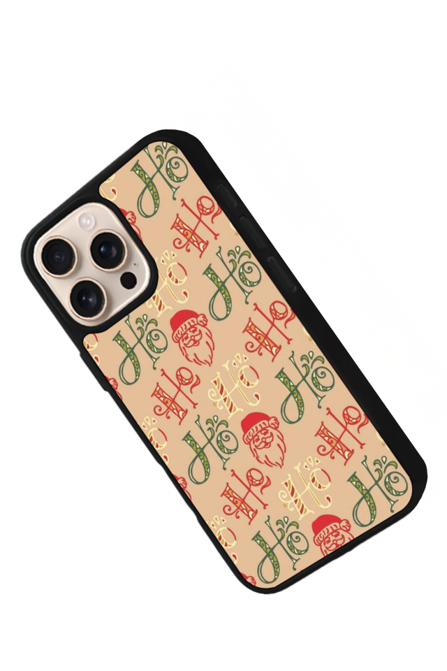 iPhone 14 Pro Uyumlu Yilbasi Christmas Tasarımlı Glossy Premium Kılıf