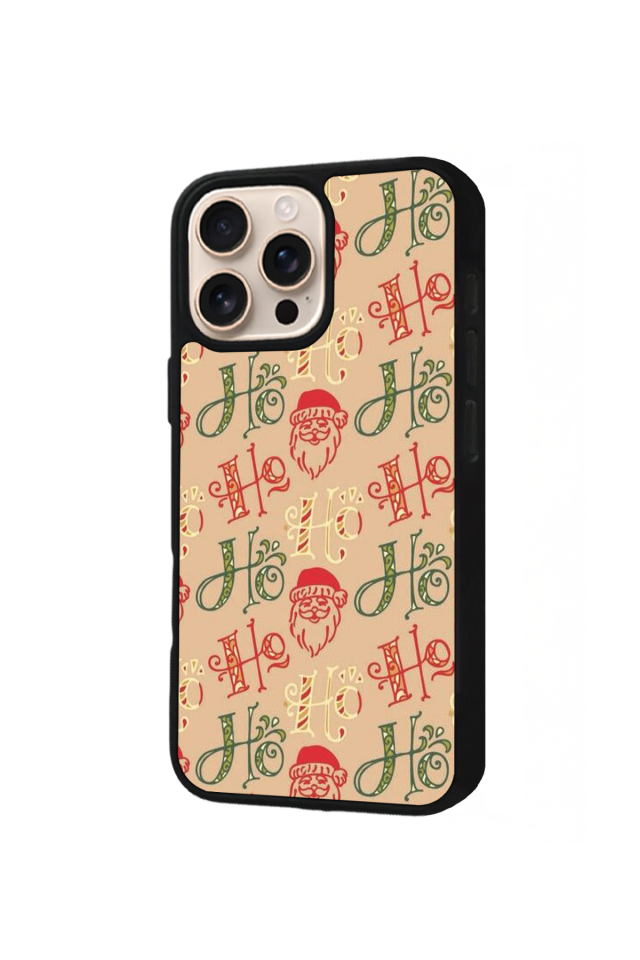 iPhone 14 Pro Uyumlu Yilbasi Christmas Tasarımlı Glossy Premium Kılıf