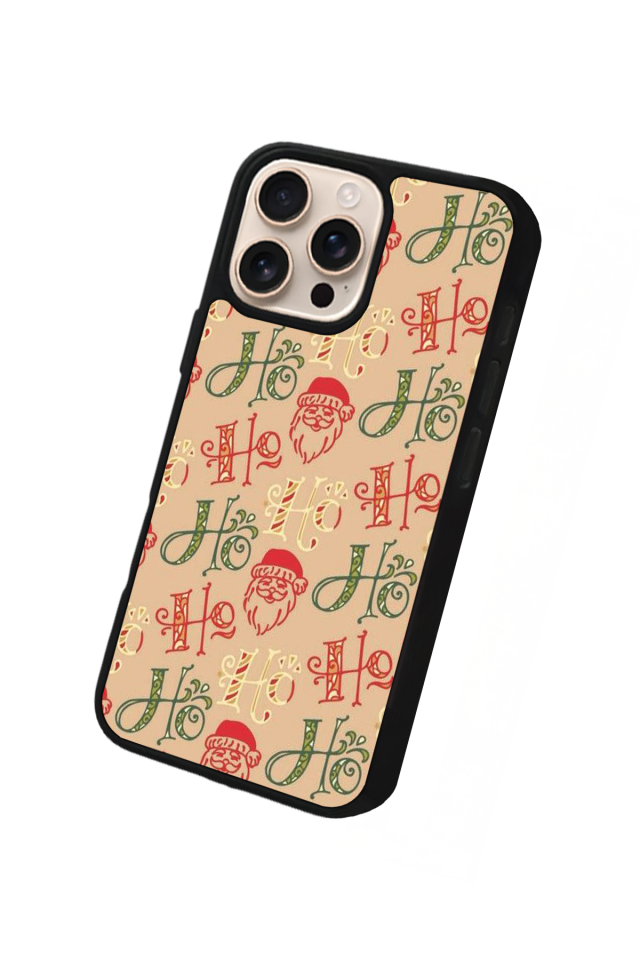 iPhone 14 Pro Uyumlu Yilbasi Christmas Tasarımlı Glossy Premium Kılıf