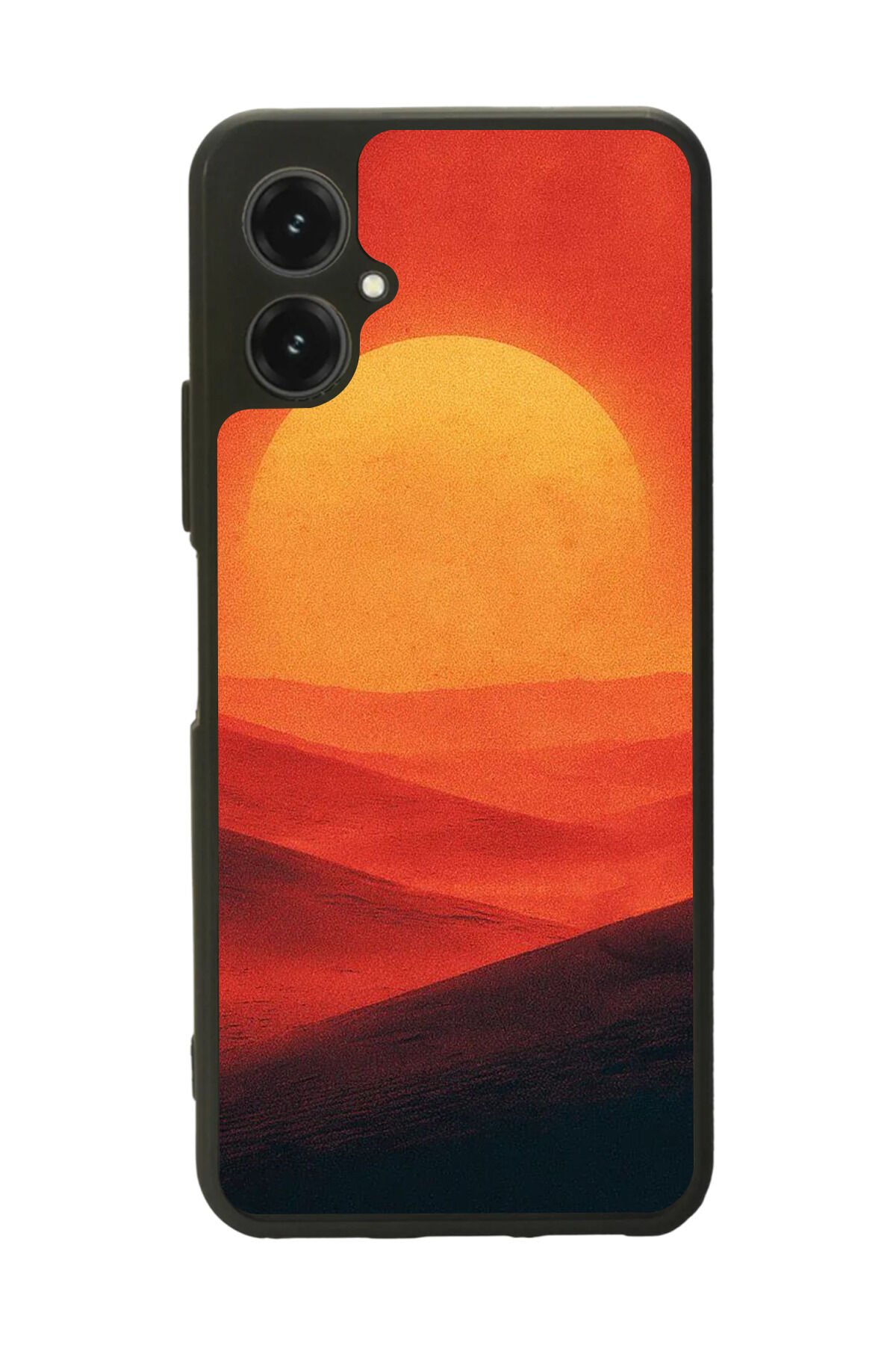 Omix X5 Uyumlu Gunes Tasarımlı Glossy Premium Kılıf