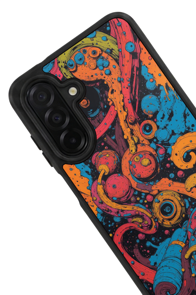 Samsung Galaxy A56 Uyumlu Abstract Tasarımlı Glossy Premium Kılıf