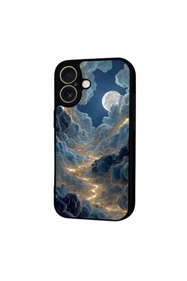 iPhone 17 Uyumlu Ay Tasarımlı Glossy Premium Kılıf