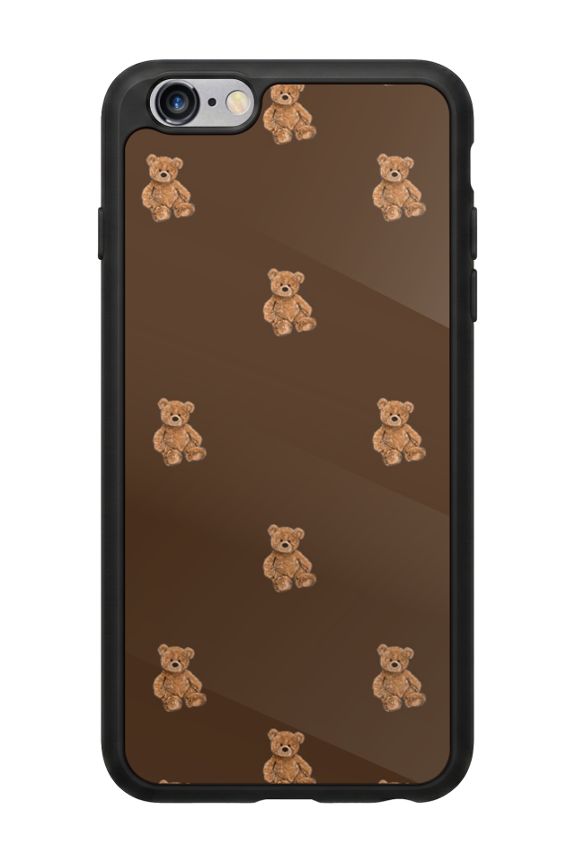 iPhone 6 Plus Uyumlu Ayı Tasarımlı Glossy Premium Kılıf