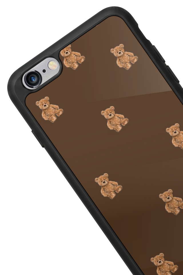 iPhone 6 Plus Uyumlu Ayı Tasarımlı Glossy Premium Kılıf