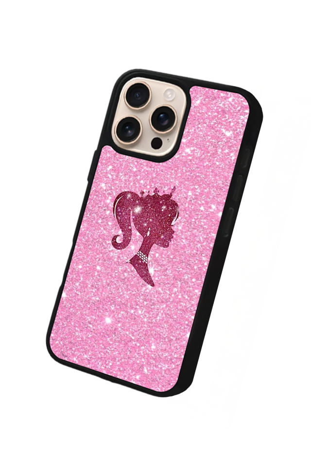 iPhone 14 Pro Max Uyumlu Barbie Tasarımlı Glossy Premium Kılıf